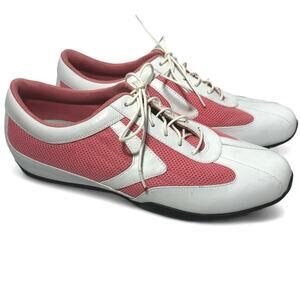Callaway Spikeless Pink White Golf Shoes Women sz 9.5